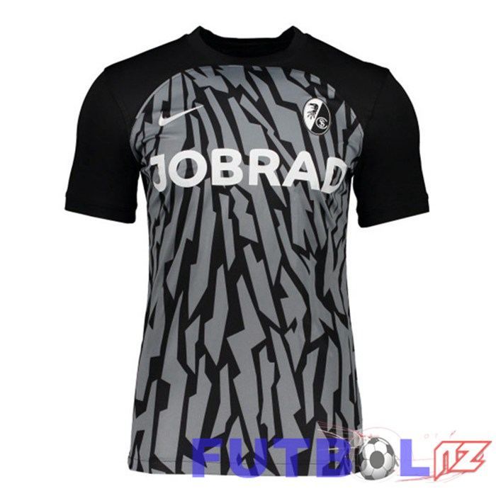 Camisetas De Futbol SC Fribourg Segunda Gris 2023/2024