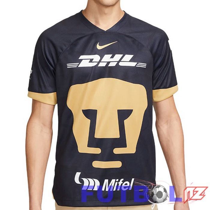 Camisetas De Futbol Pumas UNAM Segunda Negro 2023/2024