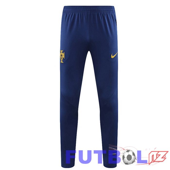 Pantalon Entrenamiento Portugal Azul Real 2023/2024