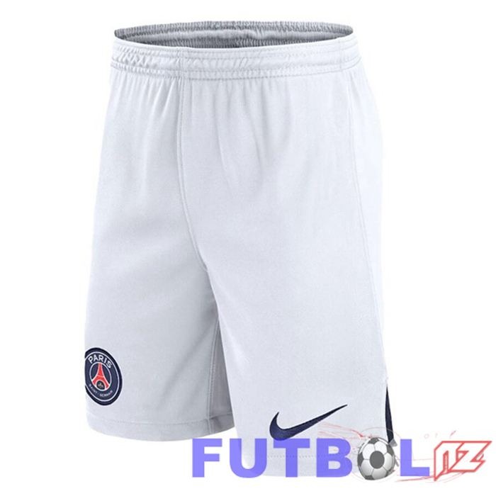Cortos De Futbol Paris PSG Segunda Blanco 2023/2024