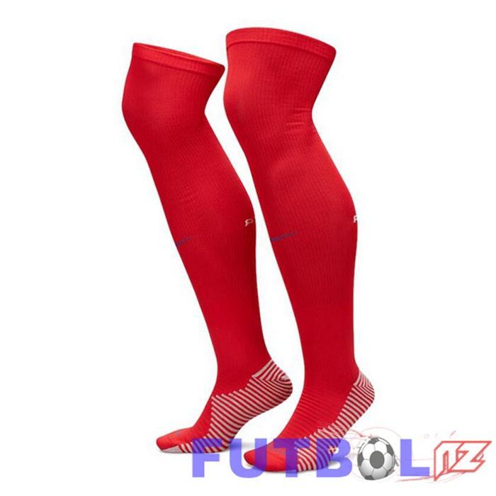 Calcetines De Futbol Atletico Madrid Primera Rojo 2023/2024