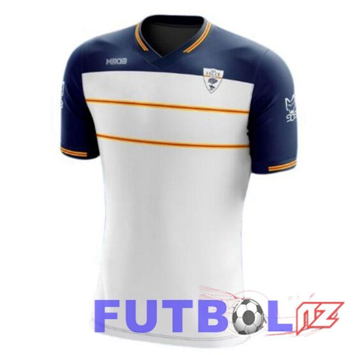 Camisetas De Futbol Lecce Segunda Blanco 2023/2024 Camisetas De Futbol Lecce Segunda Blanco 2023/2024