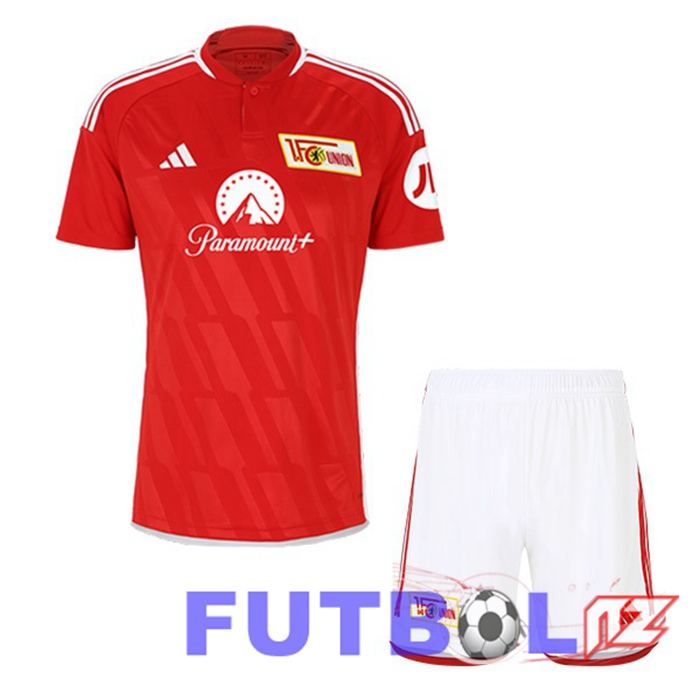 Camisetas De Futbol FC Union Berlin Ninos Primera Rojo 2023/2024
