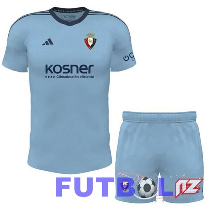 Camisetas De Futbol CA Osasuna Ninos Segunda Azul 2023/2024