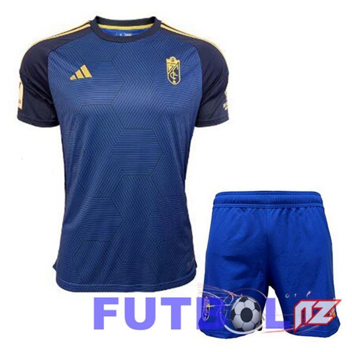 Camisetas De Futbol Granada CF Ninos Segunda Azul 2023/2024