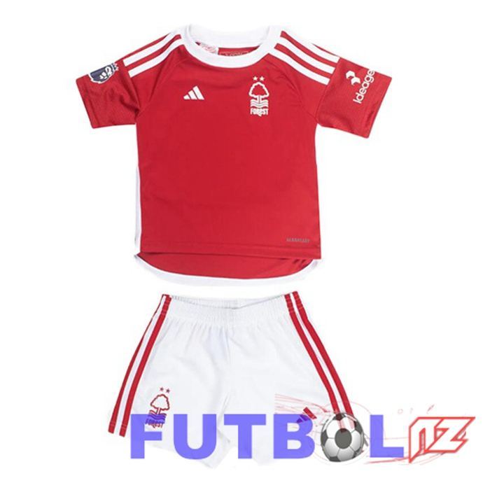 Camisetas De Futbol Nottingham Forest Ninos Primera Rojo 2023/2024