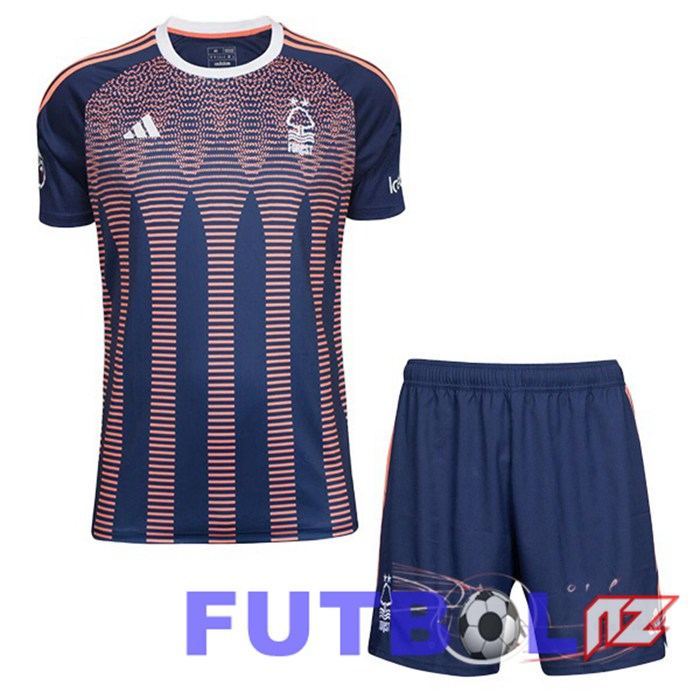 Camisetas De Futbol Nottingham Forest Ninos Tercera Púrpura 2023/2024
