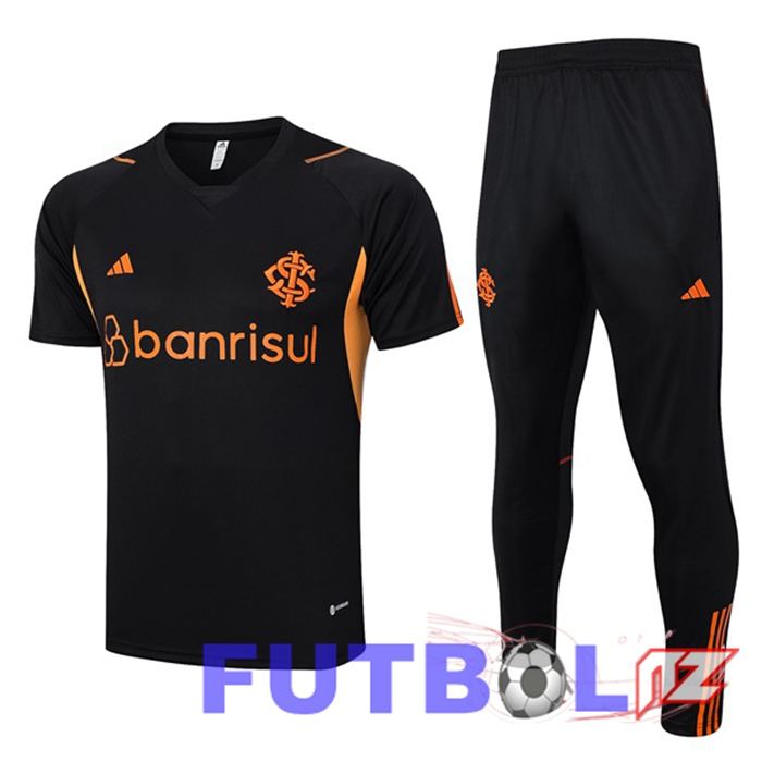 Camiseta Polo SC Internacional + Pantalones Negro 2023/2024