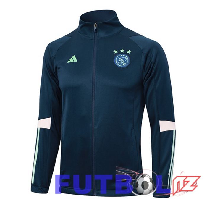 Chaquetas Futbol AFC Ajax Azul Real 2023/2024 Chaquetas Futbol AFC Ajax Azul Real 2023/2024
