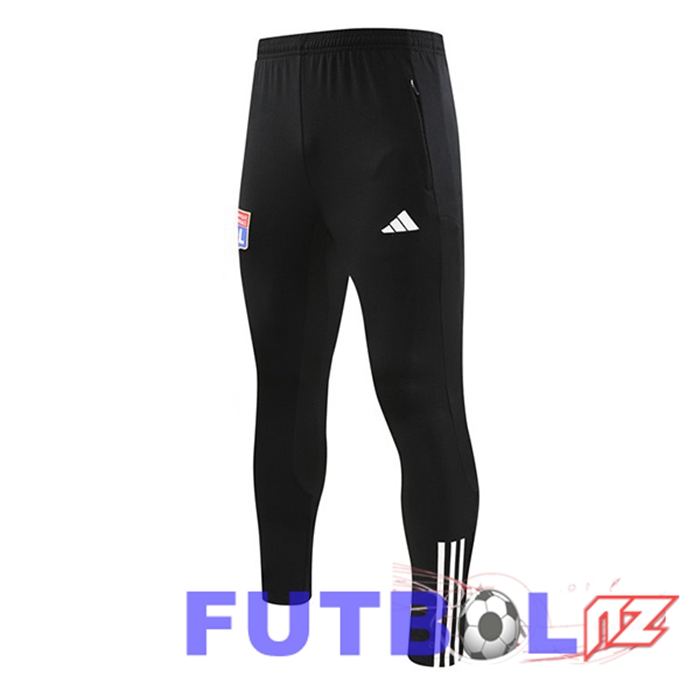 Pantalon Entrenamiento Lyon OL Negro 2023/2024