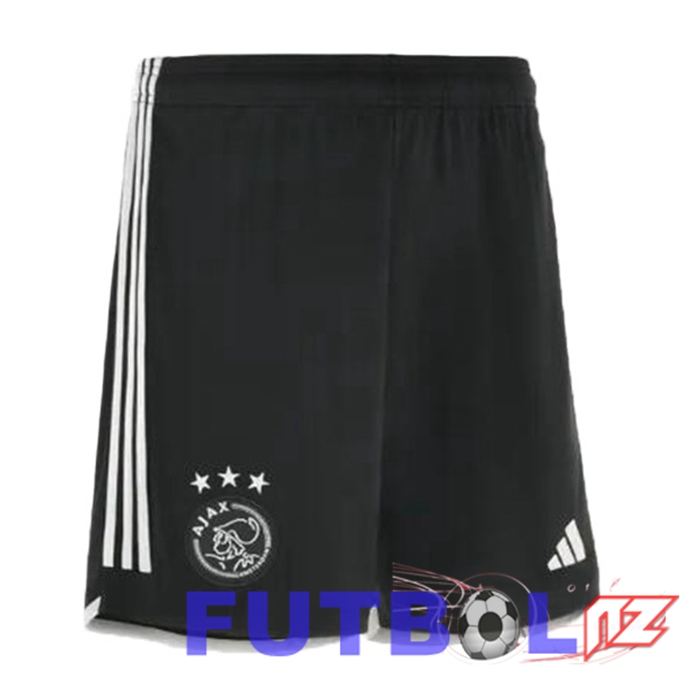 Cortos De Futbol AFC Ajax Tercera Negro 2023/2024 Cortos De Futbol AFC Ajax Tercera Negro 2023/2024