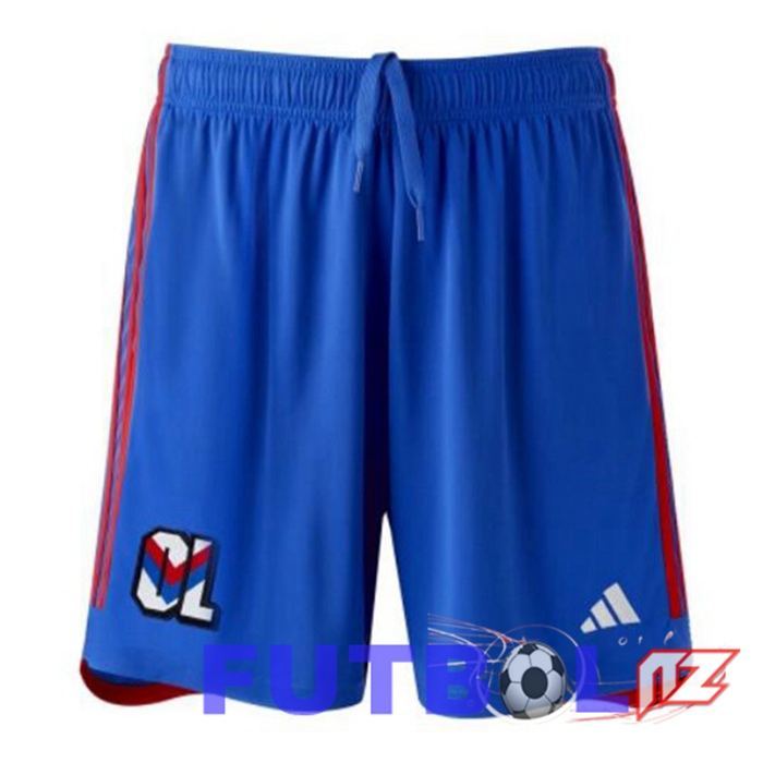 Cortos De Futbol Lyon OL Segunda Azul 2023/2024