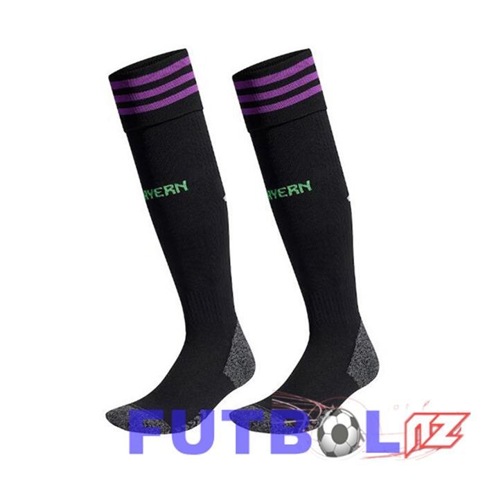 Calcetines De Futbol Bayern Munich Segunda Negro 2023/2024