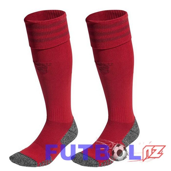 Calcetines De Futbol Manchester United Tercera Rojo 2023/2024