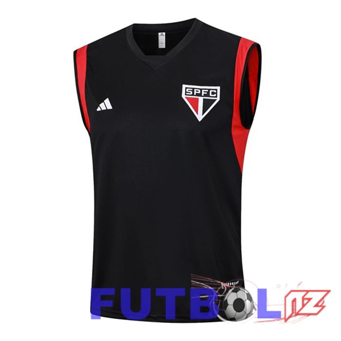 Chaleco De Futbol Sao Paulo FC Negro 2023/2024