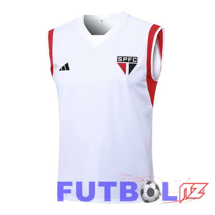 Chaleco De Futbol Sao Paulo FC Blanco 2023/2024