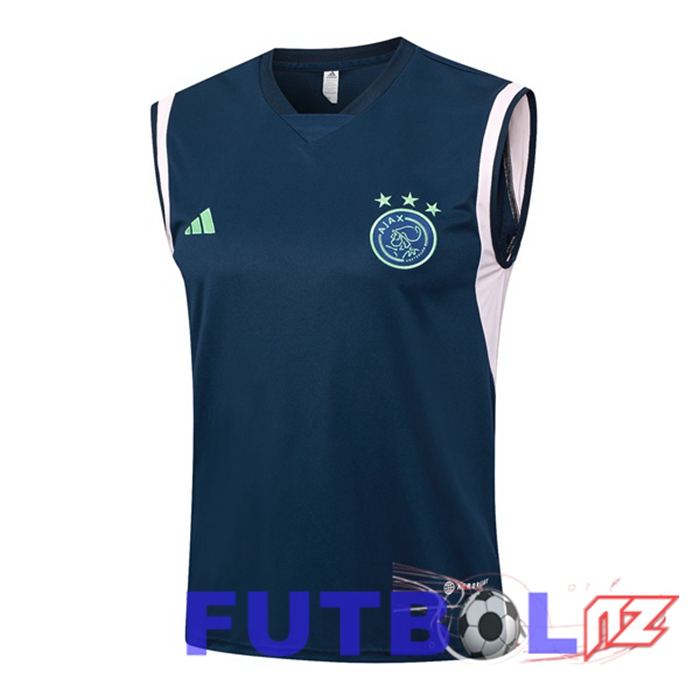 Chaleco De Futbol AFC Ajax Azul Real 2023/2024