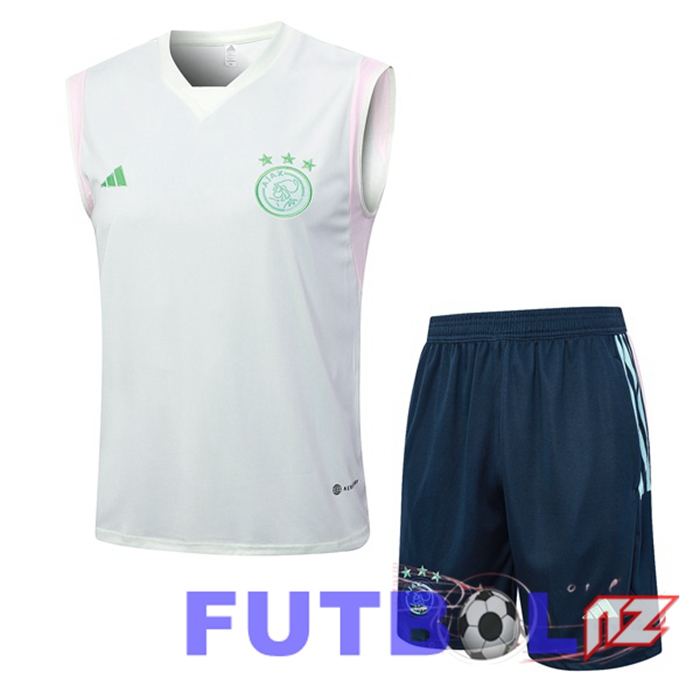 Chaleco De Futbol AFC Ajax + Cortos Verde 2023/2024