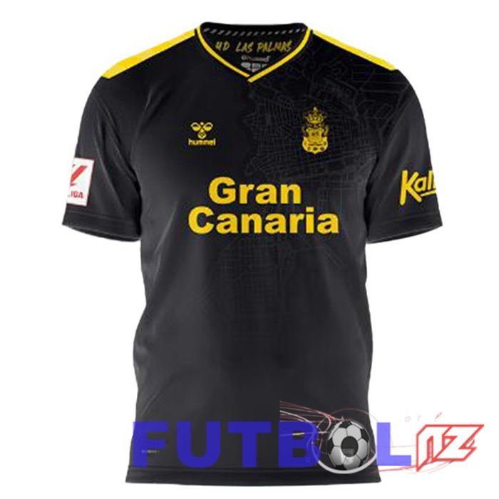 Camisetas De Futbol UD Las Palmas Segunda Negro 2023/2024