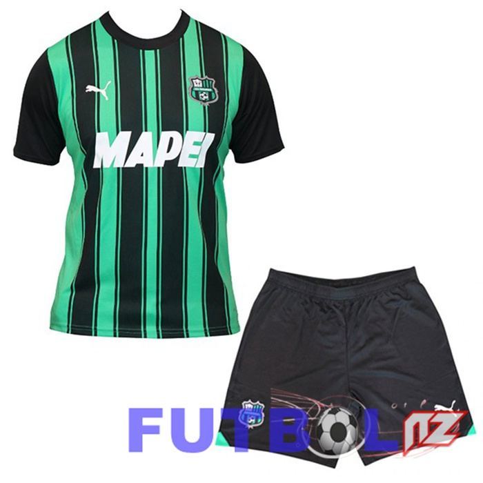 Camisetas De Futbol US Sassuolo Ninos Primera Verde 2023/2024