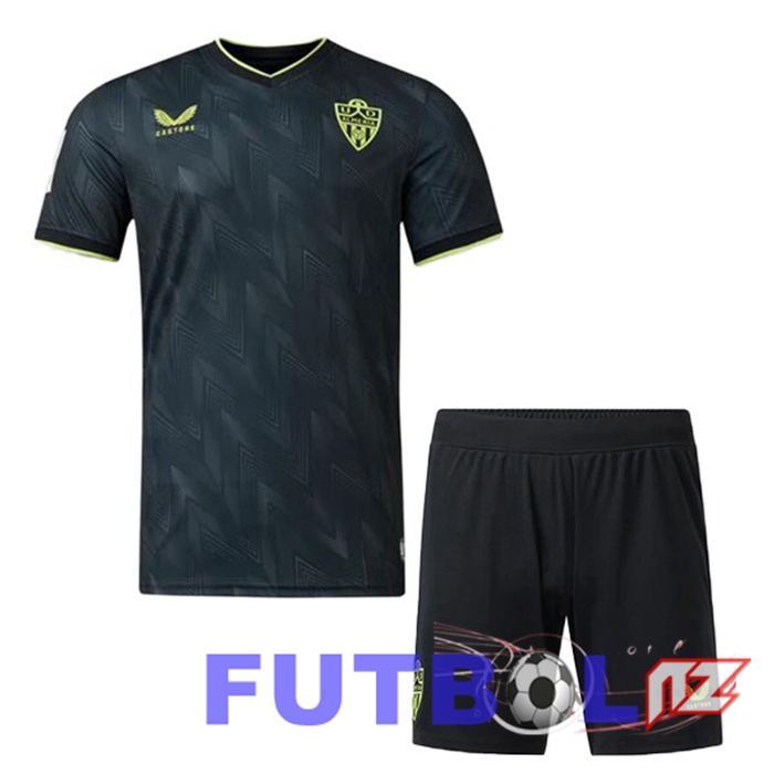 Camisetas De Futbol UD Almeria Ninos Segunda Azul 2023/2024