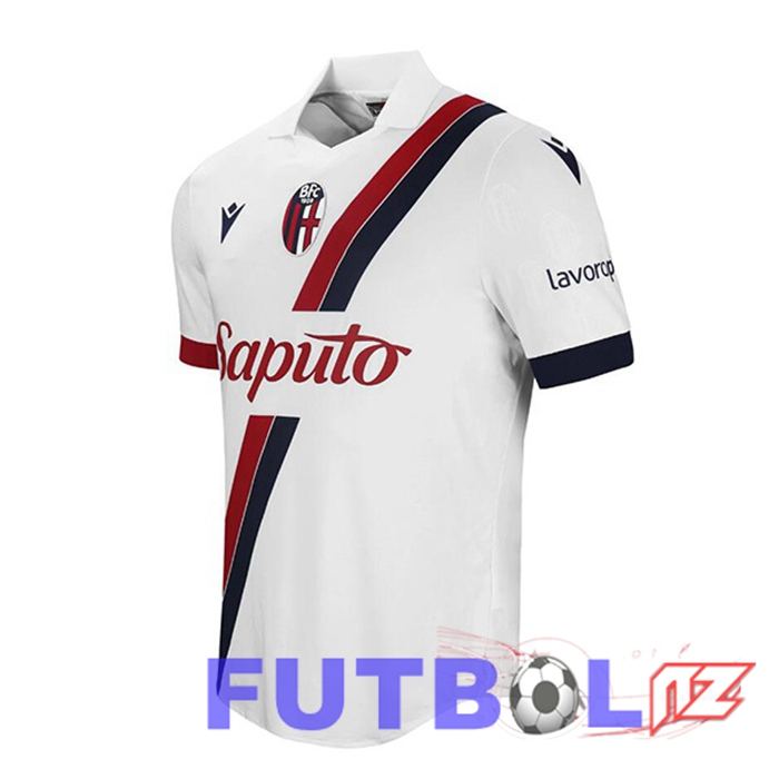 Camisetas De Futbol Bologne Segunda Blanco 2023/2024