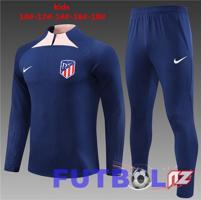Chandal Equipos De Futbol Atletico Madrid Ninos Azul Real 2023/2024