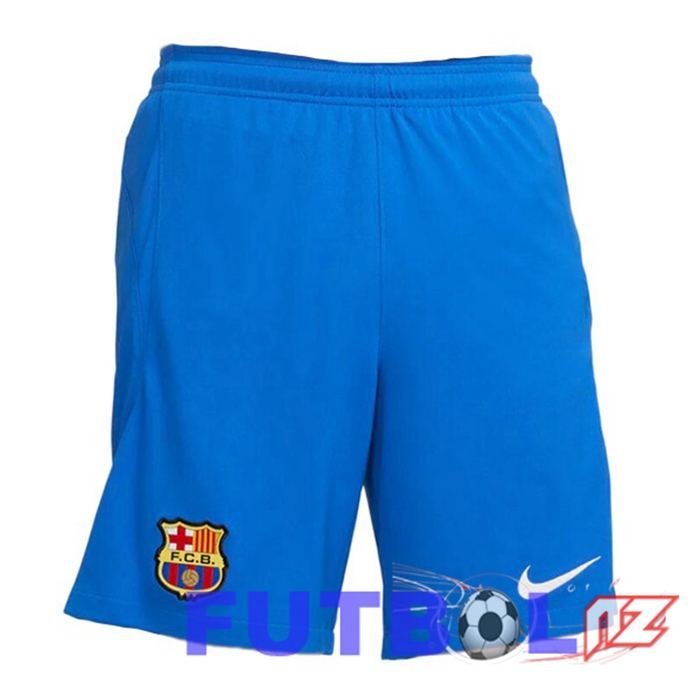 Cortos De Futbol FC Barcelona Segunda Azul 2023/2024
