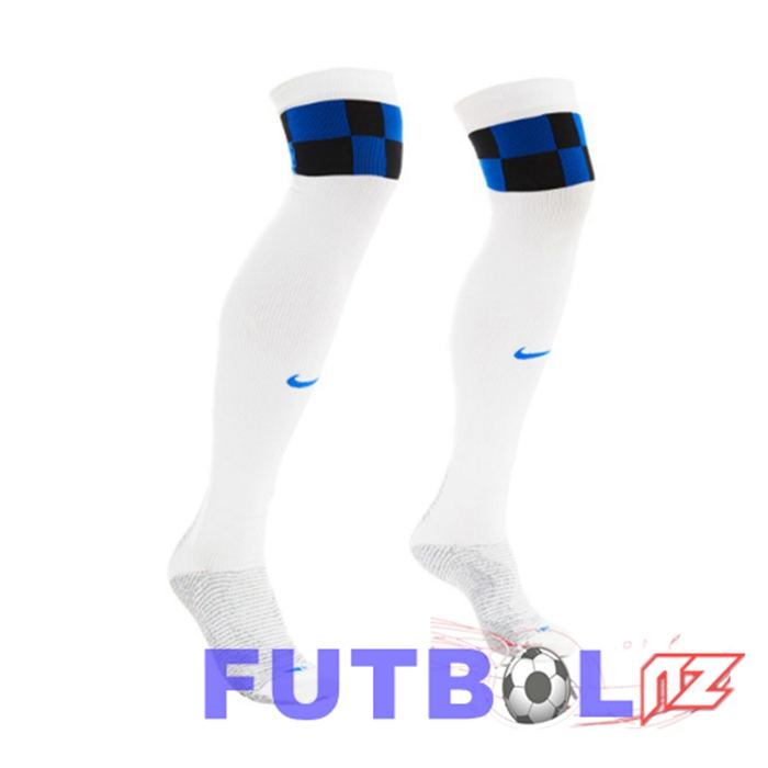 Calcetines De Futbol Inter Milan Segunda Blanco 2023/2024
