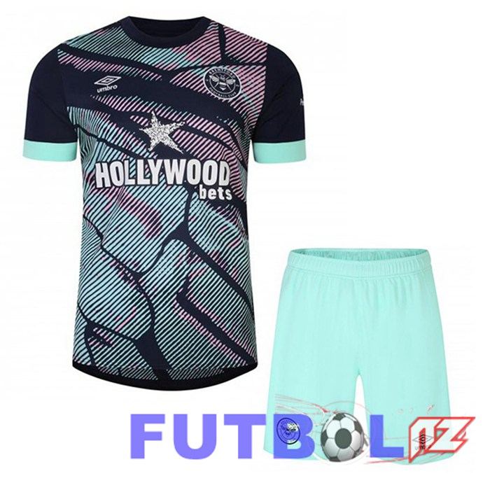 Camisetas De Futbol Brentford FC Ninos Primera Azul 2023/2024