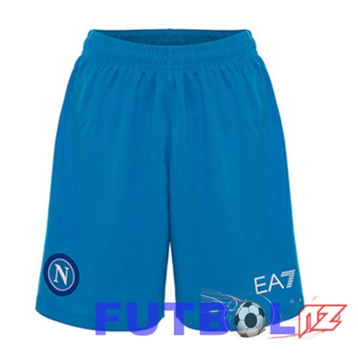 Cortos De Futbol SSC Napoli Primera Azul 2023/2024