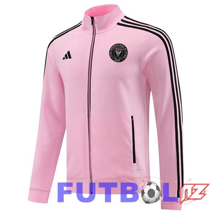 Chaquetas Futbol Inter Miami CF Rosado 2023/2024 Chaquetas Futbol Inter Miami CF Rosado 2023/2024