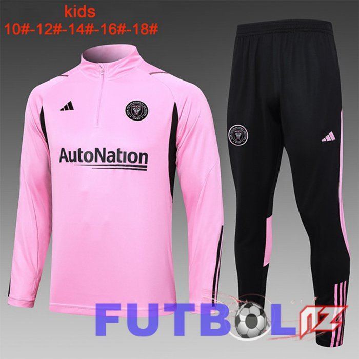 Chandal Equipos De Futbol Inter Miami CF Ninos Rosado 2023/2024 Chandal Equipos De Futbol Inter Miami CF Ninos Rosado 2023/2024