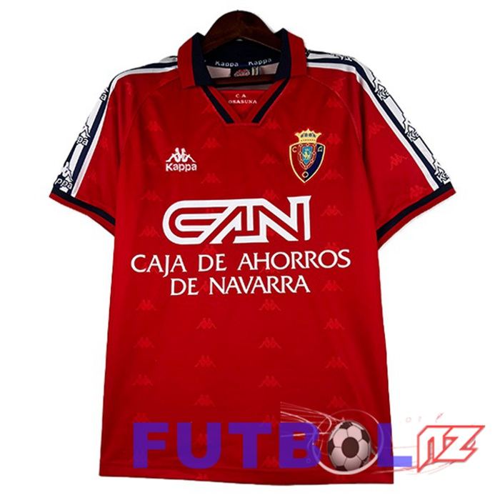 Camisetas De Futbol CA Osasuna Retro Primera Rojo 1995-1997