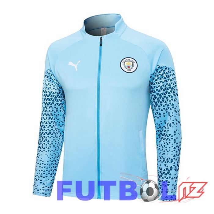 Chaquetas Futbol Manchester City Azul 2023/2024