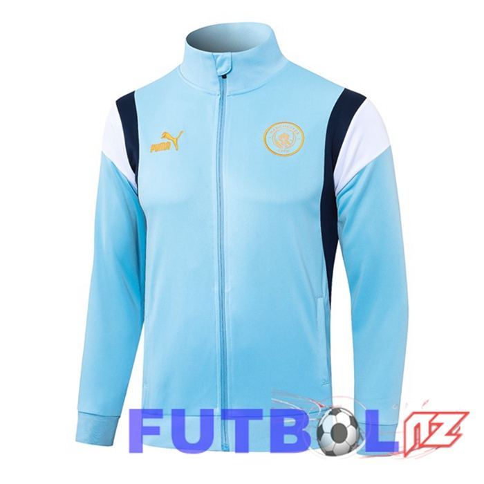 Chaquetas Futbol Manchester City Azul 2023/2024