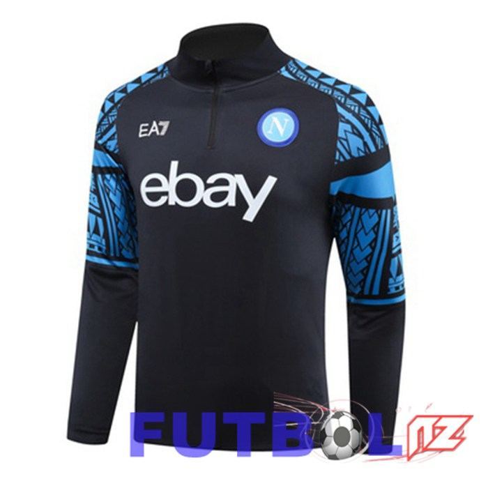 Sudadera De Entrenamiento SSC Napoli Azul Real 2023/2024