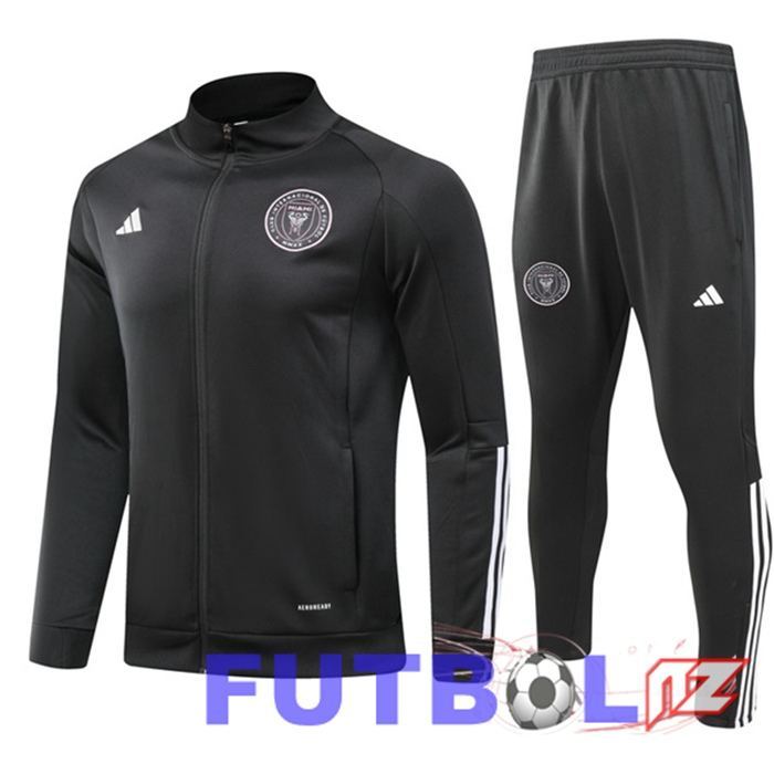 Chandal Equipos De Futbol - Chaqueta Inter Miami CF Negro 2023/2024