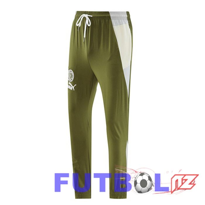 Pantalon Entrenamiento AC Milan Amarillo 2023/2024