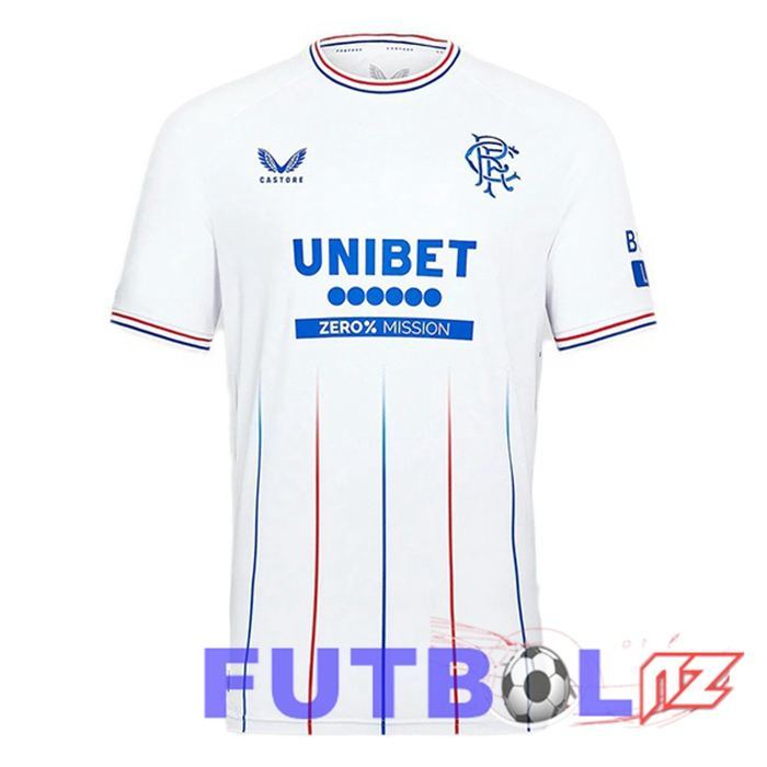 Camisetas De Futbol Rangers FC Segunda Blanco 2023/2024