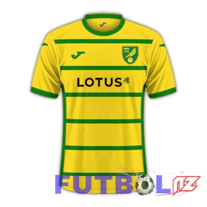 Camisetas De Futbol Norwich City Primera Amarillo 2023/2024