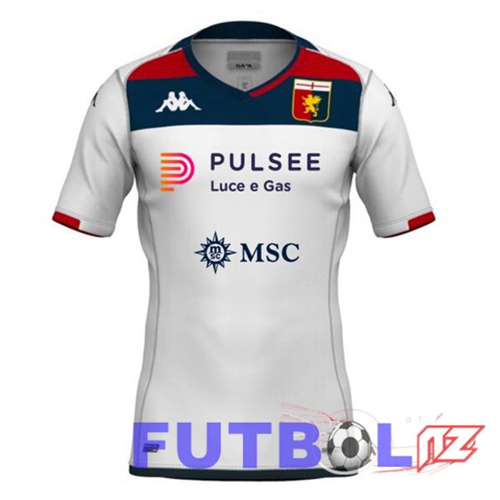 Camisetas De Futbol Genoa CFC Segunda Blanco 2023/2024