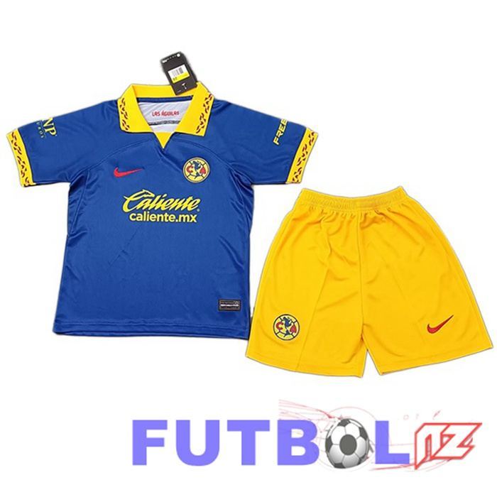 Camisetas De Futbol Club America Ninos Segunda Blau 2023/2024