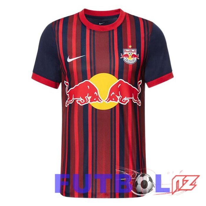 Camisetas De Futbol FC Red Bull Salzburg Segunda Rojo Blau 2023/2024