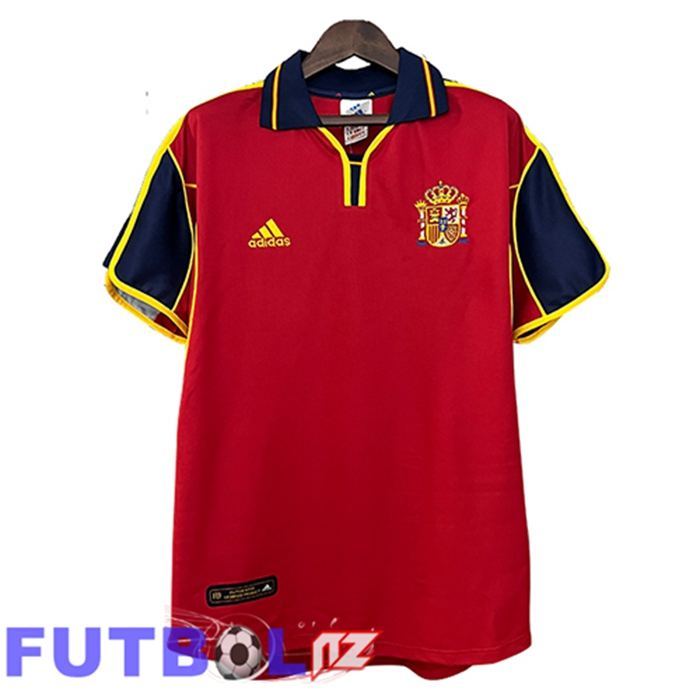 Camisetas De Futbol España Retro Primera 2000