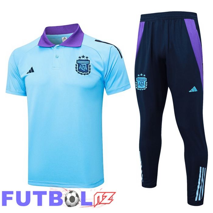 Camiseta Polo Argentina + Pantalones Azul 2025/2026