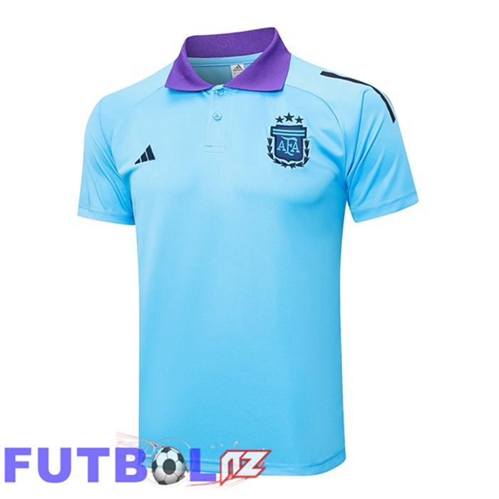 Camiseta Polo Argentina Azul 2025/2026