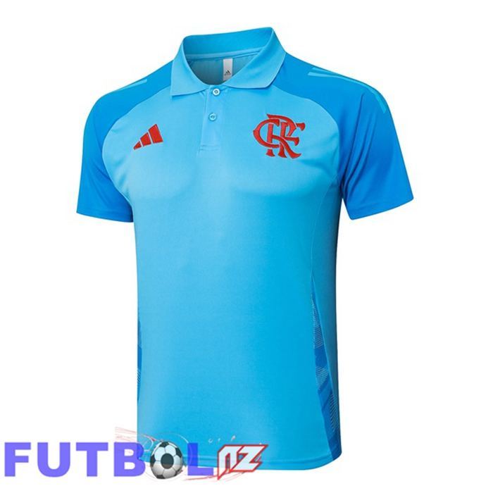Camiseta Polo Flamengo Azul 2025/2026