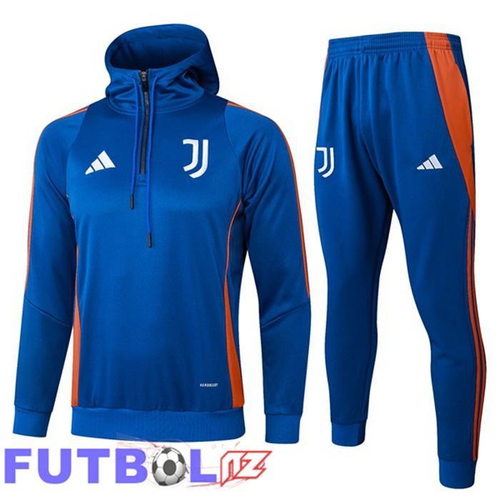 Chandal Futbol - Sudadera Con Capucha Juventus Azul 2025/2026