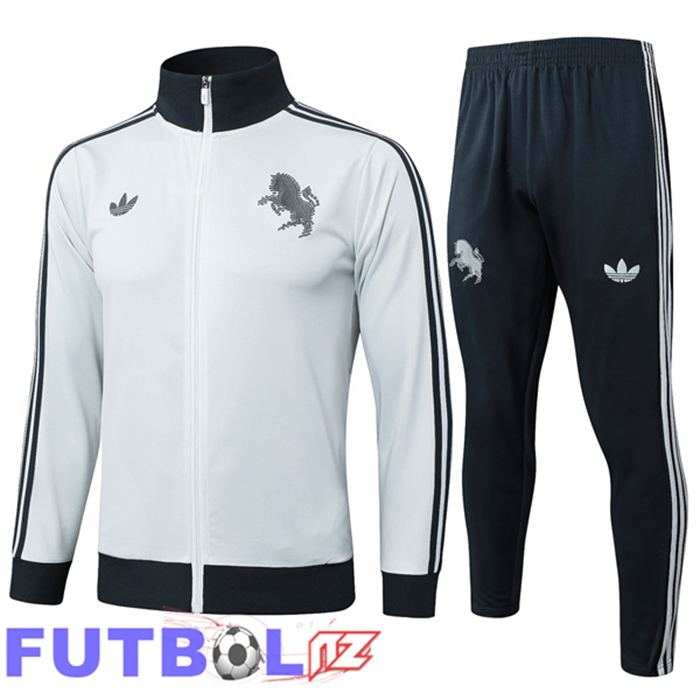 Chandal Equipos De Futbol - Chaqueta Juventus Gris 2025/2026